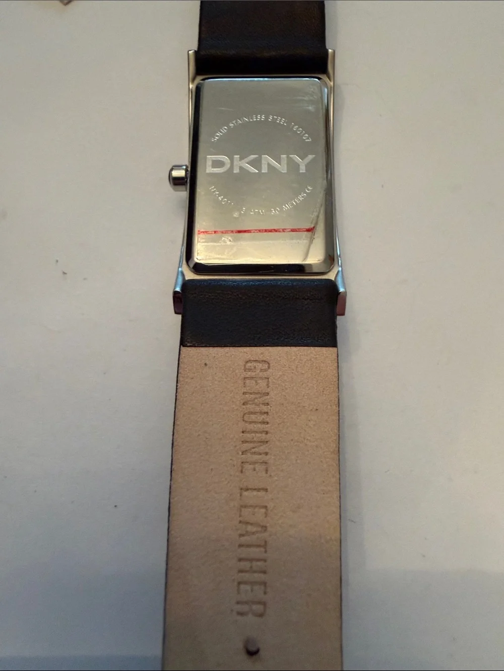 Dkny rectangular branding